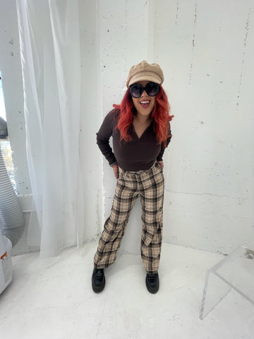 Plaid Pant